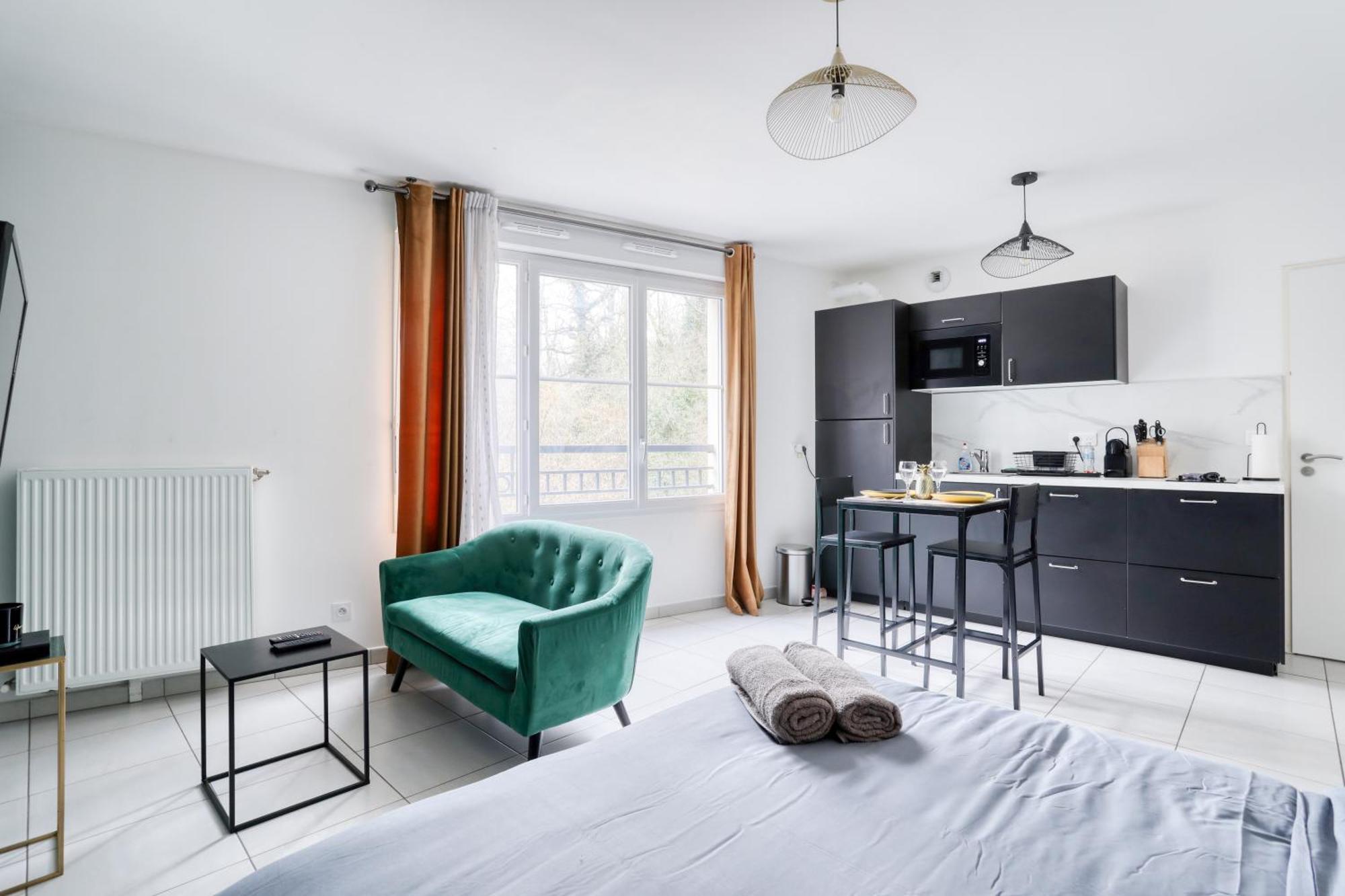 Le Modern Chic - 2 Pers -Disneyland/Val D'Europe A 10 Min มองต์เตฮวา ภายนอก รูปภาพ